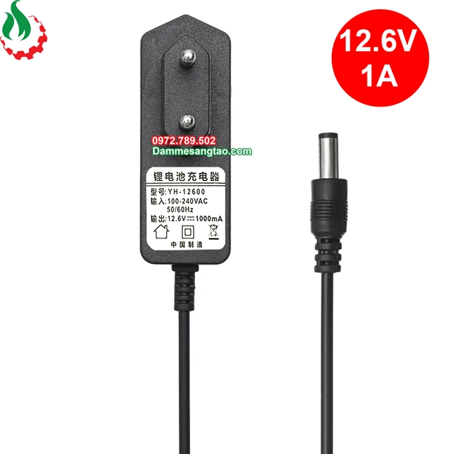 Sạc 3S 12.6V 1A dùng cho pin li-ion 3.7V
