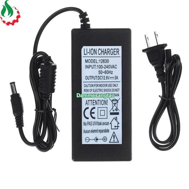 Sạc 3S 12.6V 3A dùng Cho Pin Lion 3.7V