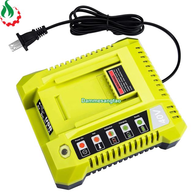 Sạc pin Ryobi 36V- 40V (LUB-OP401) Li-ion nhận sạc zin