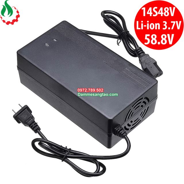 Sạc xe điện 14S 48V (58.8V) dùng cho pin Li-ion 3.7V