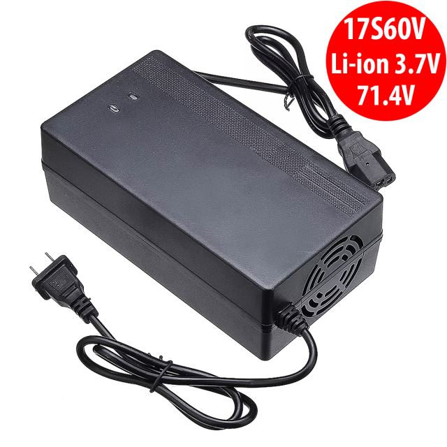 Sạc xe điện 17S 60V (71.4V) dùng cho pin Li-ion 3.7V