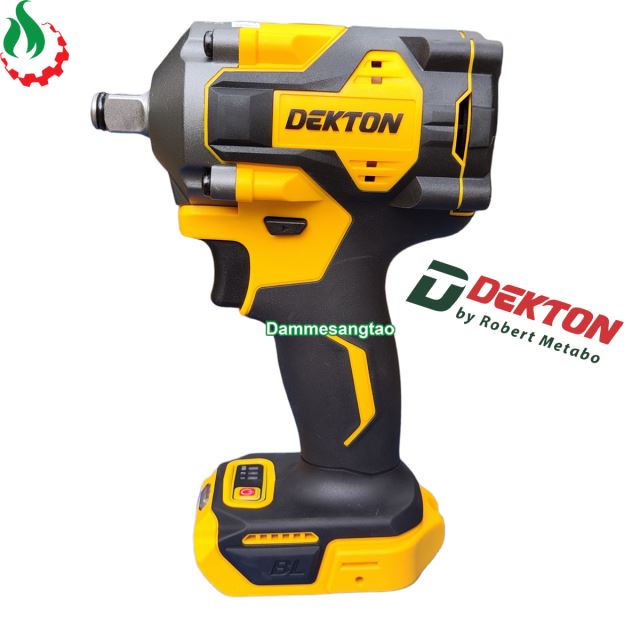 Thân máy siết bulong pin 18V Dekton D20-IW380NPC 380Nm (Không pin sạc)