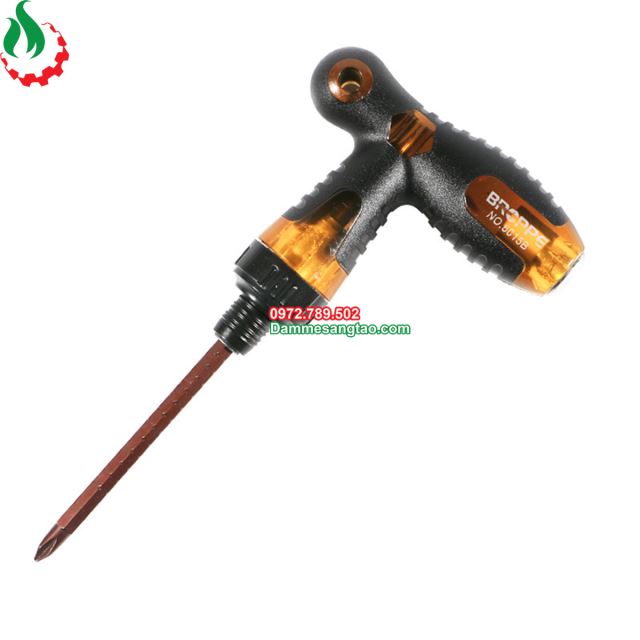 Tua vít tự động chữ T chuôi lục giác Broppe