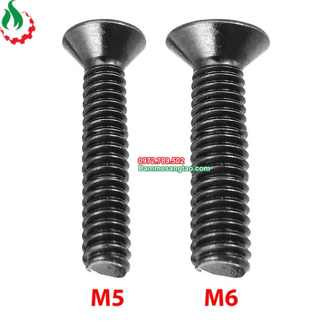 Vít ren ngược M5 M6 giữ đầu khoan