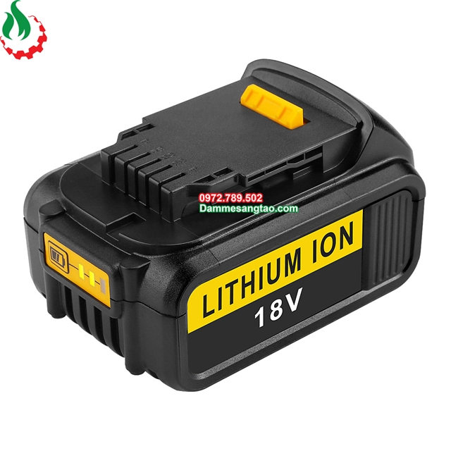 Vỏ pin Dewalt 18V 10 cell 18650 Li-ion 3.7V nhận sạc zin