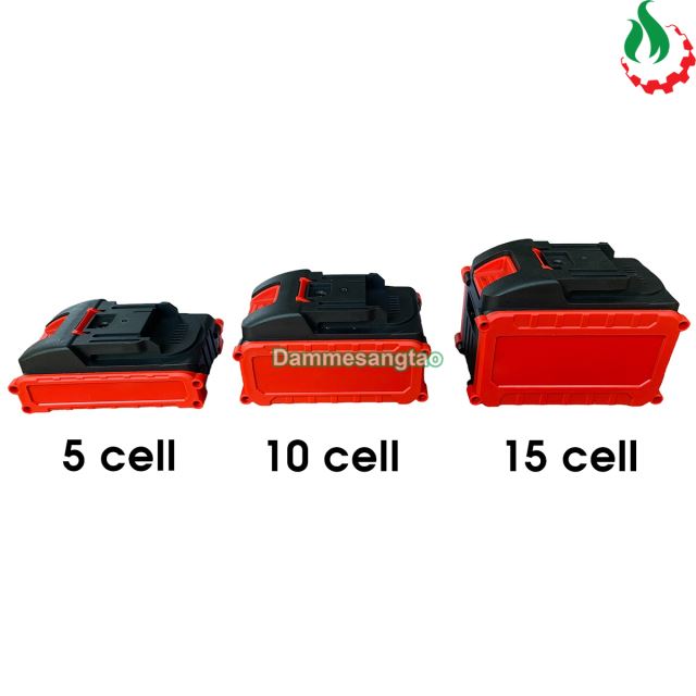 Vỏ pin Makita 18V 21700 adapter chống sốc (Kèm mạch)